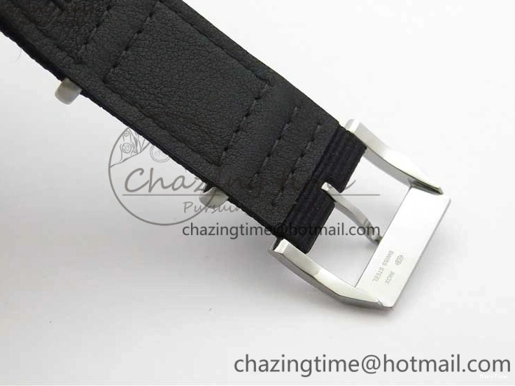 MIROTIME 0223 Pilot IW326901 Real Ceramic MK 1:1 Best Edition Black Dial On Nylon Strap MIYOTA FastDry 7126